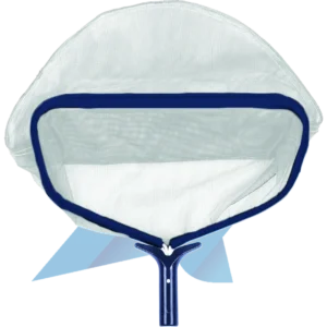 Epuisette de fond renforcées, renforts aluminium, avec raclette ramasse-débris