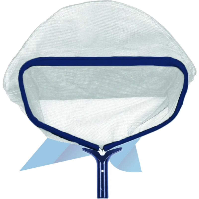 Epuisette de fond renforcées, renforts aluminium, avec raclette ramasse-débris