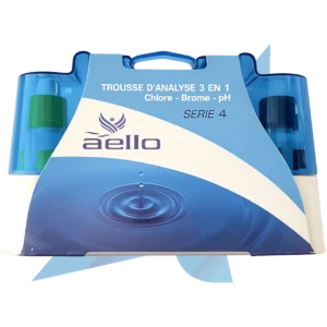 Trousse d'analyse PH/CHLORE/BROME
